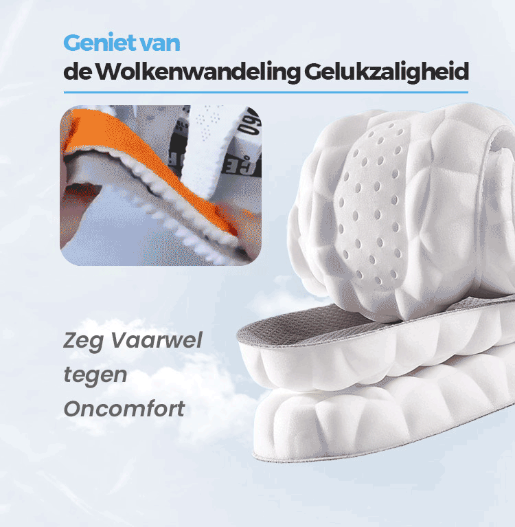 Semelles ORTHOSUPPORT® Cloudy – Soulagez la douleur. Retrouvez votre démarche.