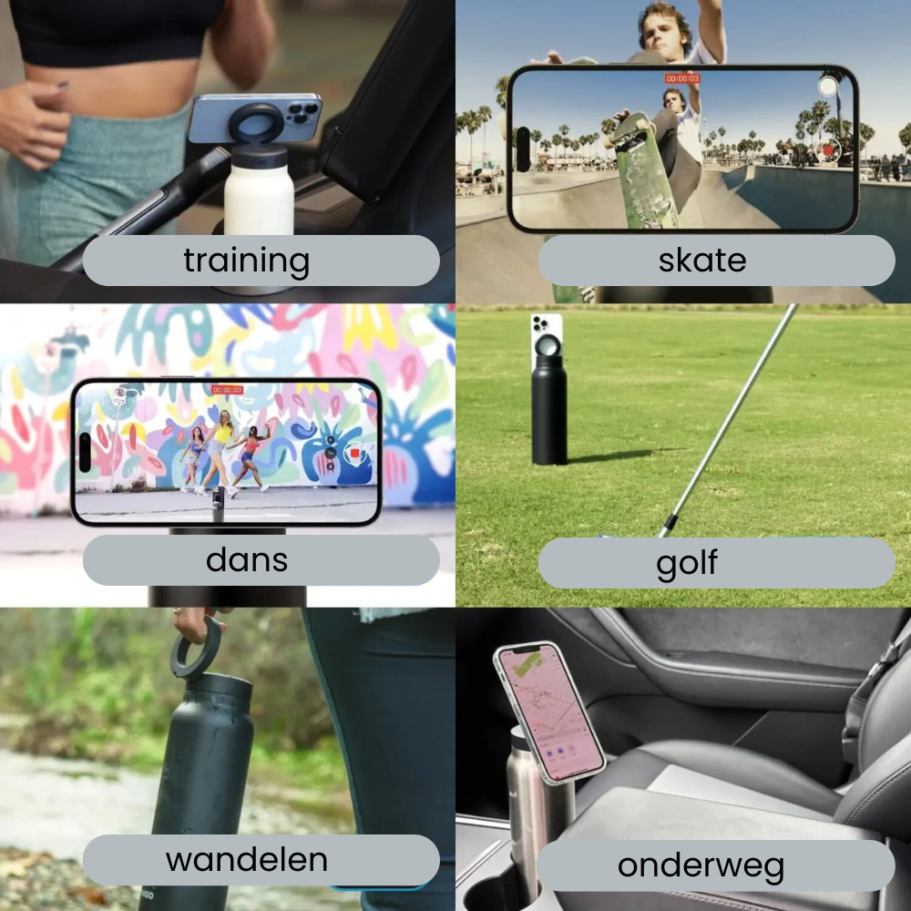 Magnetische Waterfles