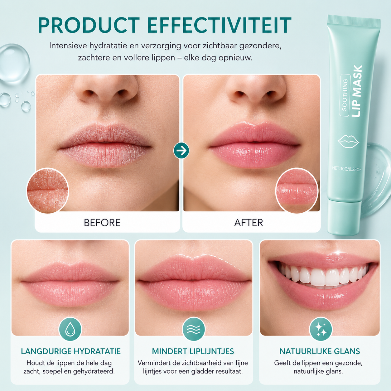 Zijdezacht Lipmasker™